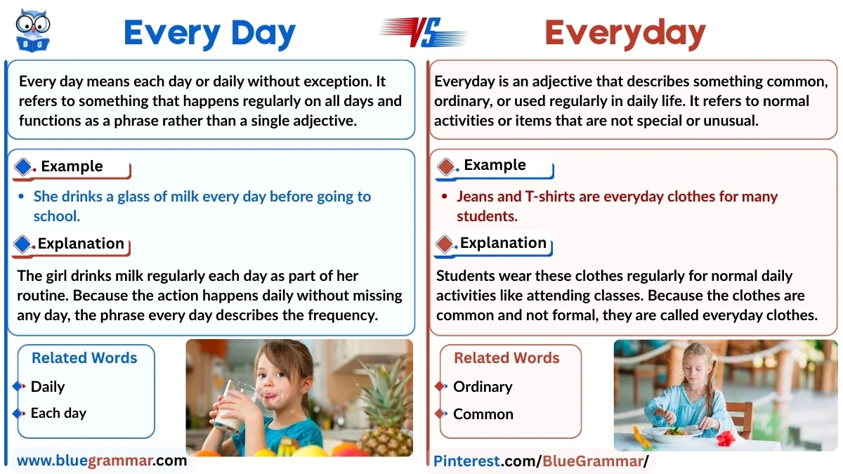 Every Day vs Everyday