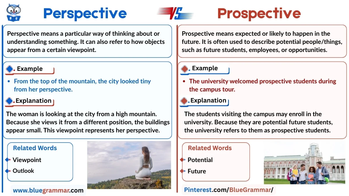Perspective vs Prospective