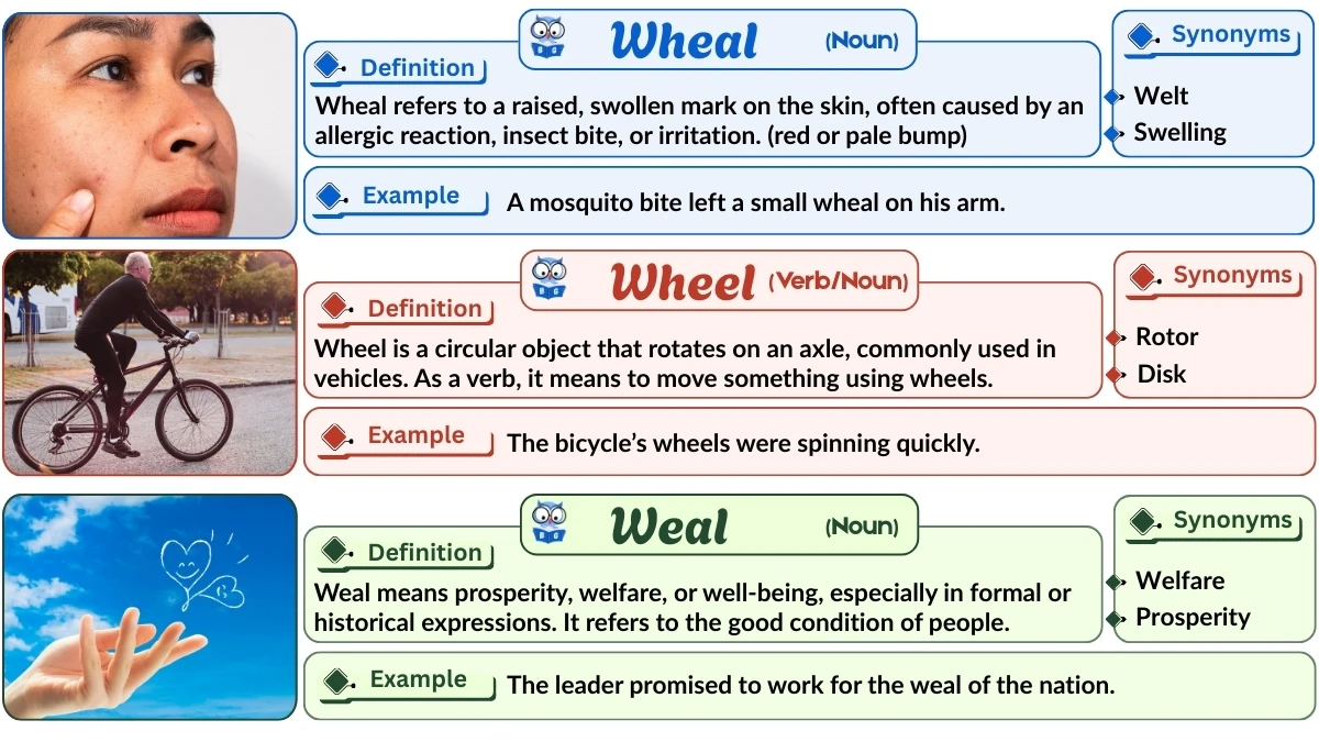 Wheal vs Wheel vs Weal